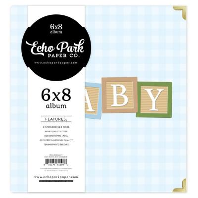 Echo Park Winnie the Pooh Baby - Baby Blocks Blue