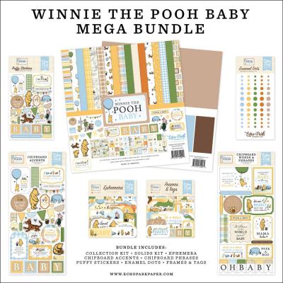 Echo Park Winnie the Pooh Baby - Mega Bundle
