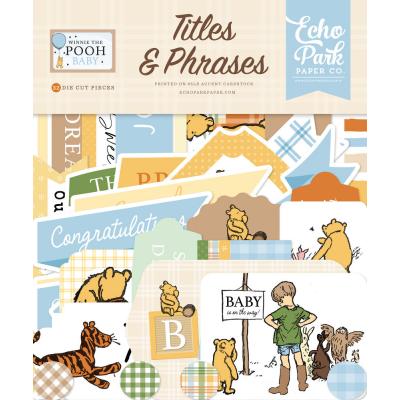 Echo Park Winnie the Pooh Baby - Titles & Phrases