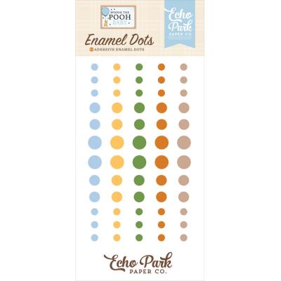 Echo Park Winnie the Pooh Baby - Enamel Dots