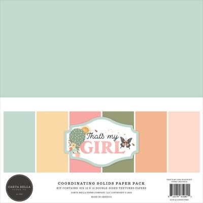 Carta Bella That's My Girl - Coordinating Solids