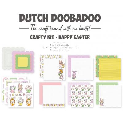 Dutch Doobadoo Crafty Kit - Happy Easter