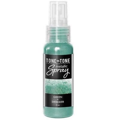 Hero Arts Two-Tone Metallic Spray - Green + Shimmer