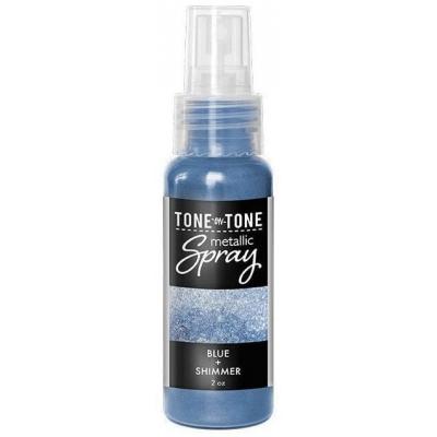 Hero Arts Two-Tone Metallic Spray - Blue + Shimmer