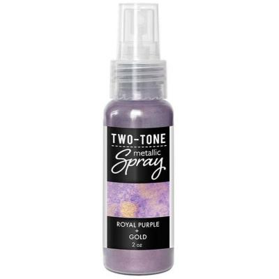 Hero Arts Two-Tone Metallic Spray - Royal Purple + Gold