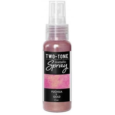 Hero Arts Two-Tone Metallic Spray - Fuchsia + Gold