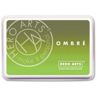 Hero Arts Ombré Ink Pad - Lime to Forever Green
