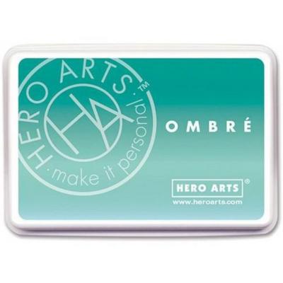 Hero Arts Ombré Ink Pad - Mint Julep to Emerald Gree