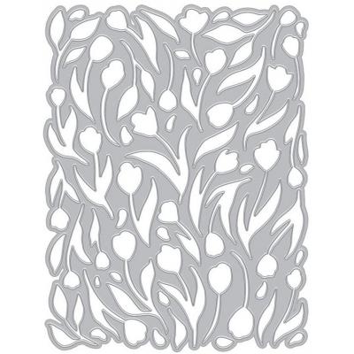 Hero Arts Fancy Die - Tulip Pattern Cover Plate