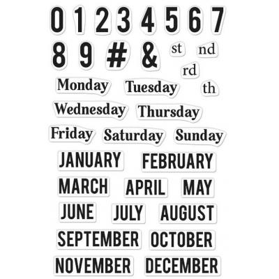 Hero Arts Stempel - Months and Days