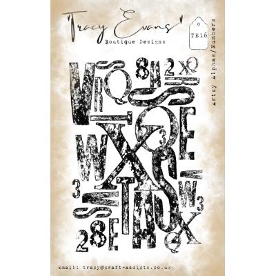 Tracy Evans Stempel - Artsy Alpha/Numbers