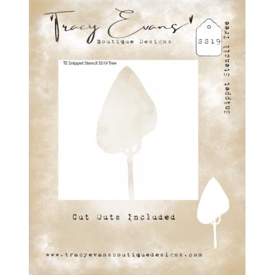 Tracy Evans Stencil - Tree