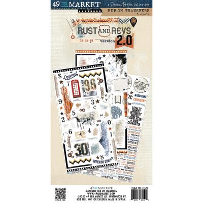 49 and Market Rust & Revs 2.0 - Rub-On Transfers