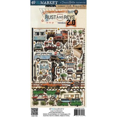 49 and Market Rust & Revs 2.0 - Laser-Cut Elements