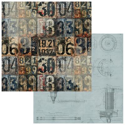 49 and Market Rust & Revs 2.0 Designpapier - Steadfast