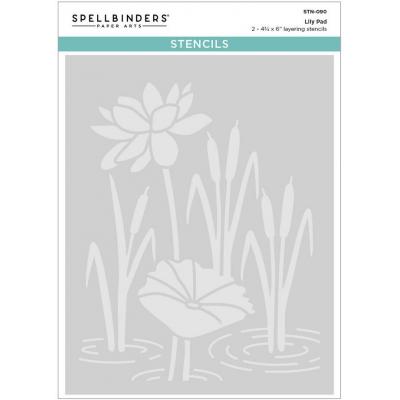 Spellbinders Paper Arts Stencils - Lily Pad