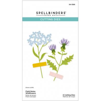 Spellbinders Paper Arts Etched Dies - Field Notes Wildflowers