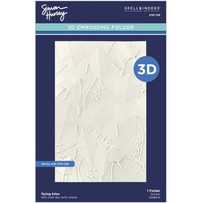 Spellbinders Paper Arts Embossing Folder - Flying Kites