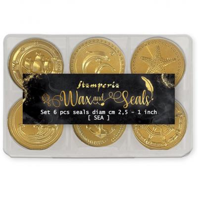 Stamperia Silent Sea - 6 Seals