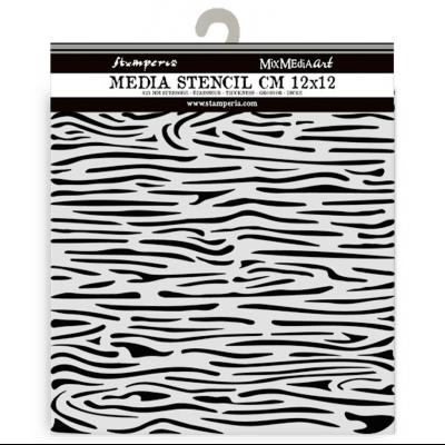 Stamperia Silent Sea Stencil - Wood Pattern