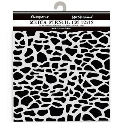 Stamperia Silent Sea Stencil - Stones Pattern