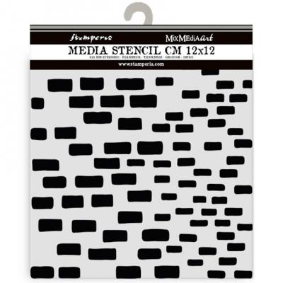 Stamperia Silent Sea Stencil - Bricks Pattern