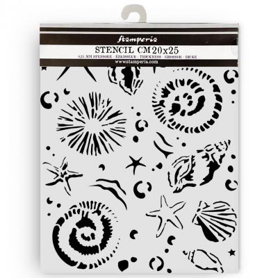 Stamperia Silent Sea Stencil - Starfish