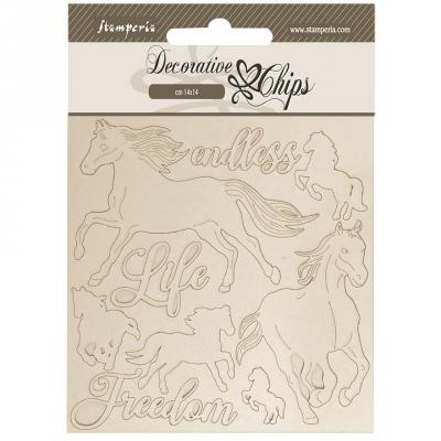 Stamperia Silent Sea - Horses