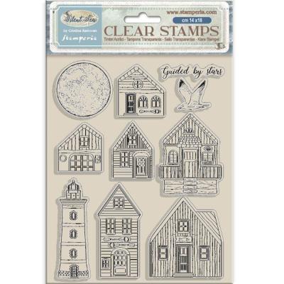 Stamperia Silent Sea Stempel - Landscape