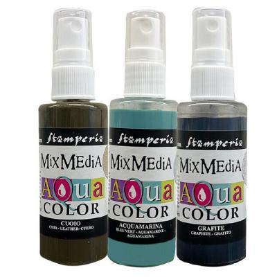 Stamperia Silent Sea - Aquacolor Paint Kit