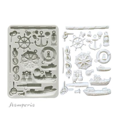 Stamperia Silent Sea - Rudders and Boats
