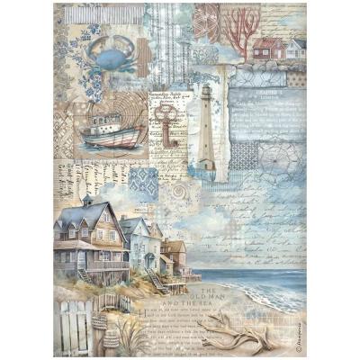 Stamperia Silent Sea - Landscape