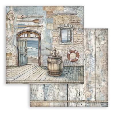 Stamperia Silent Sea Designpapier - Barrel