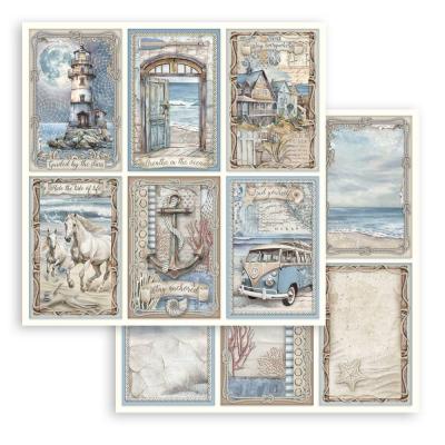 Stamperia Silent Sea Designpapier - 6 Cards