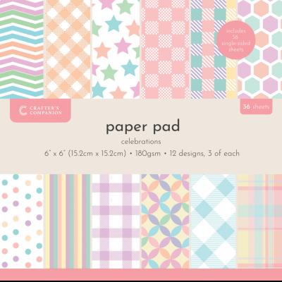 Crafter's Companion Paper Pad - Celebrations!