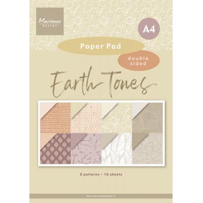 Marianne Design Earth Tones - Paper Pad