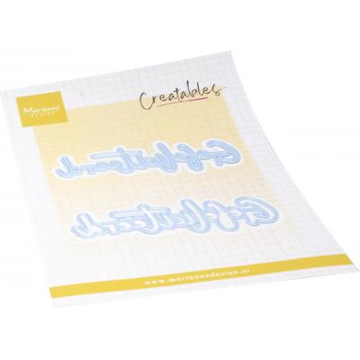 Marianne Design Cutting Dies - Gefeliciteerd (NL)