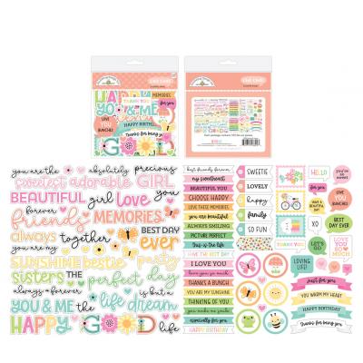 Doodlebug Design Butterfly Kisses - Chit Chat
