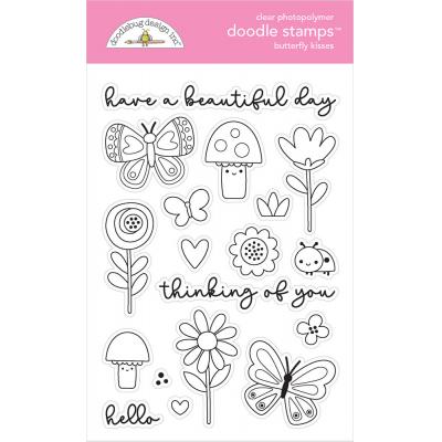 Doodlebug Design Butterfly Kisses - Stempel