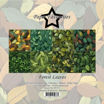 Paper Favourites Paper Pad - Forest Leaves