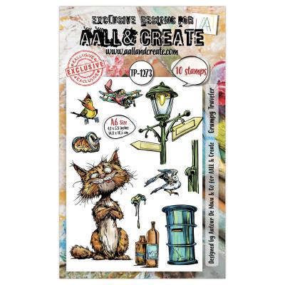 Aall and Create Stempel - Grumpy Traveler