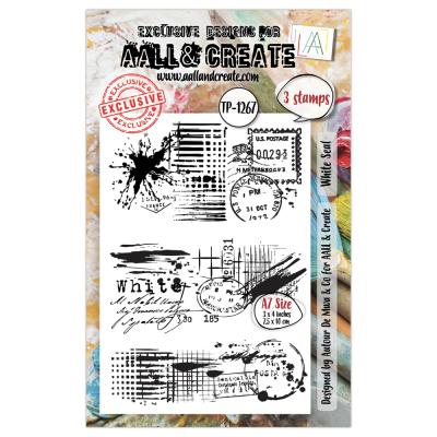 Aall and Create Stempel - White Seal