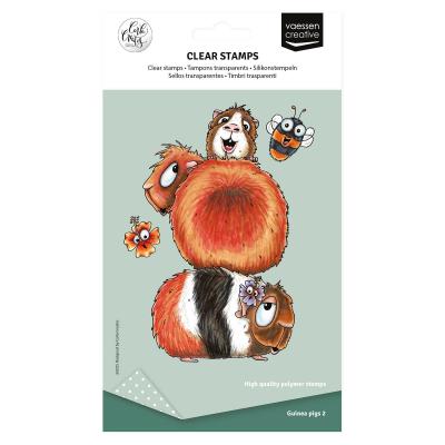 Vaessen Creative Carla Creates Stempel - Guinea Pigs 2