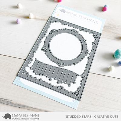 Mama Elephant Creative Cuts - Studded Stars