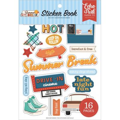 Echo Park Summer Break - Sticker Book