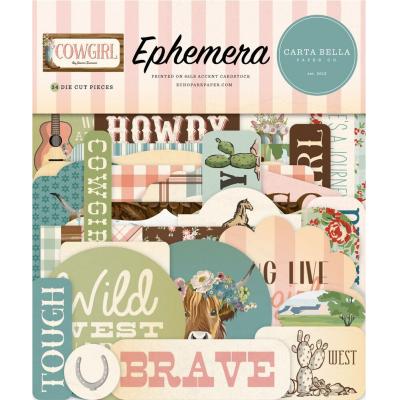 Carta Bella Cowgirl - Ephemera