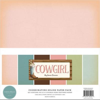 Carta Bella Cowgirl - Coordinating Solids