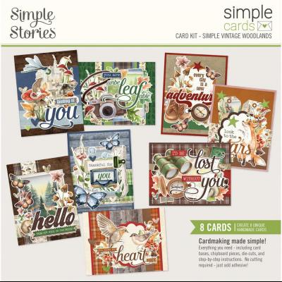 Simple Stories Simple Vintage Woodlands - Simple Cards Kit