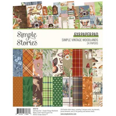 Simple Stories Simple Vintage Woodlands - Paper Pad