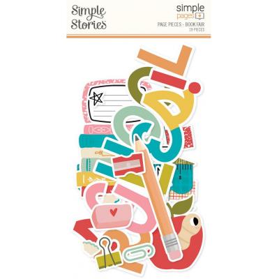 Simple Stories Book Fair - Pages Pieces